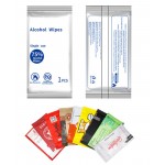 1Pcs/Pack 75% Disinfection Alcohol Wet Wipes Custom Imprinted
