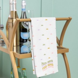 Bar Towel - Waffo Custom Embroidered