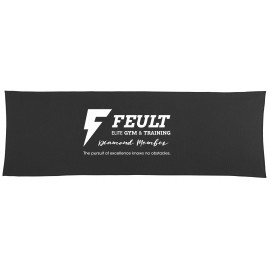 Recycled PET Eco Cooling Fitness Towel Custom Imprinted