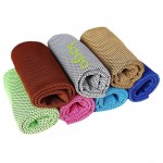 Custom Embroidered Fitness quick dry cold towel