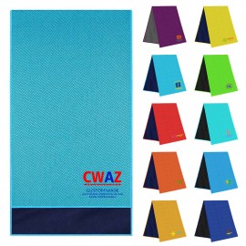 Sports Cooling Towel Custom Embroidered