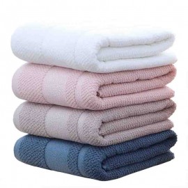 Logo Branded Cotton Bath Towel