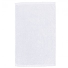 Premium Velour Hand & Sport Towel (White Towel, Embroidered) Custom Imprinted