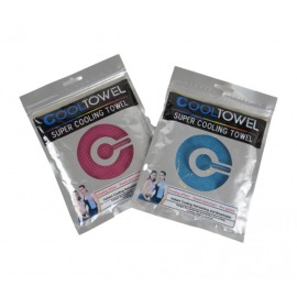 Logo Branded Cold Fiber Towel - Sealed Bag