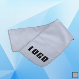Logo Branded Dual Sided Velvet Cleaning Cloth