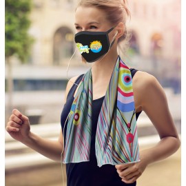 Large Sublimation Cooling Towel Logo Branded