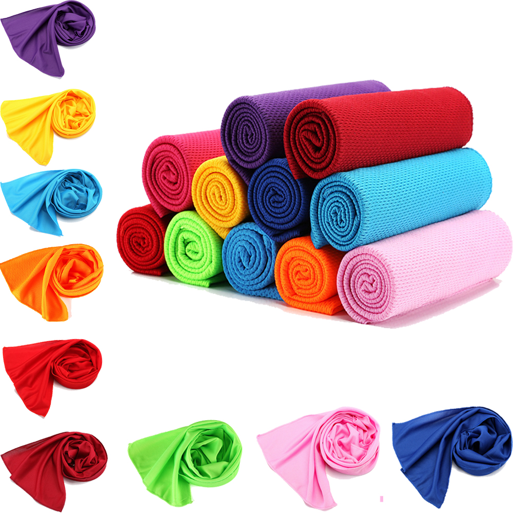 Custom Imprinted Single Layer Cooling Towel Custom Imprinted Single Layer Cooling Towel