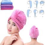 Custom Imprinted Quick-Drying Hair Towel