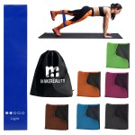 Logo Branded Resistance Band & Cooling Towel Set