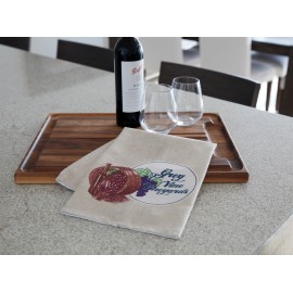 Pro Vision Tea Towel Custom Embroidered