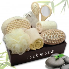 Custom Embroidered Escape - 9 Piece Spa Set