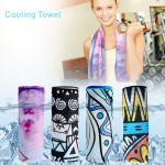 Custom Imprinted CT06 Cooling Towels(32"x 12") Ice Towel Microfiber Towel