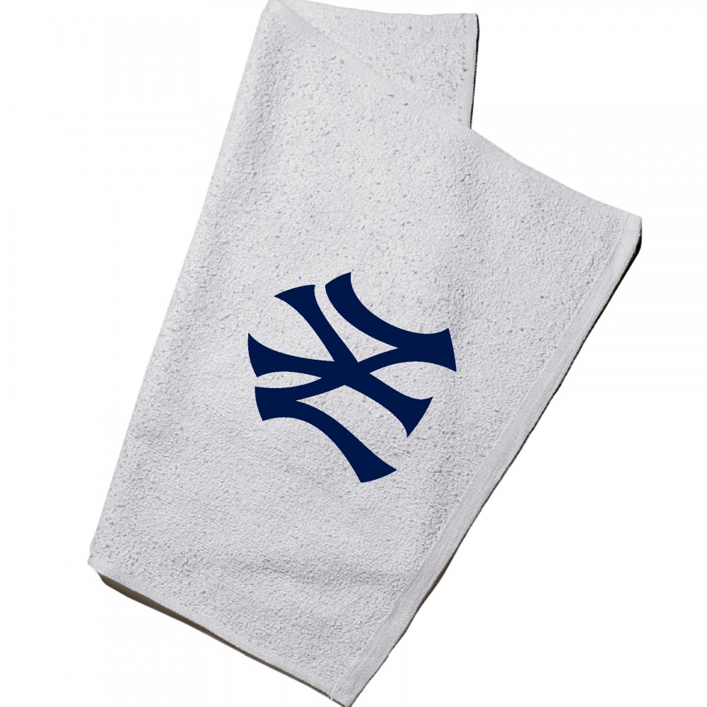 100% Cotton Terry Rally Towel White - 1 color (16"x19") Custom Imprinted