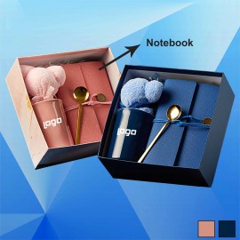 12 Oz Coffee Ceramic Cups Gift Set Custom Embroidered