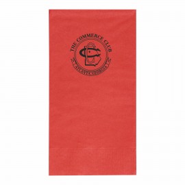 Coral 3 Ply Paper Guest Towels Logo Branded