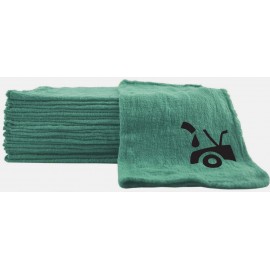 Custom Imprinted Shop Towel --Green--14x14 (Imprint Included)