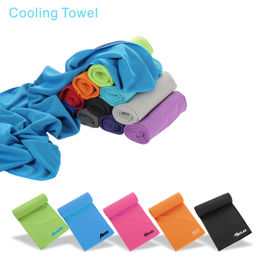 Logo Branded SCT01 Cooling Towels(32"x 12") Ice Towel Microfiber Towel Logo Branded SCT01 Cooling Towels(32"x 12") Ice Towel Microfiber Towel