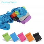 Logo Branded SCT01 Cooling Towels(32"x 12") Ice Towel Microfiber Towel