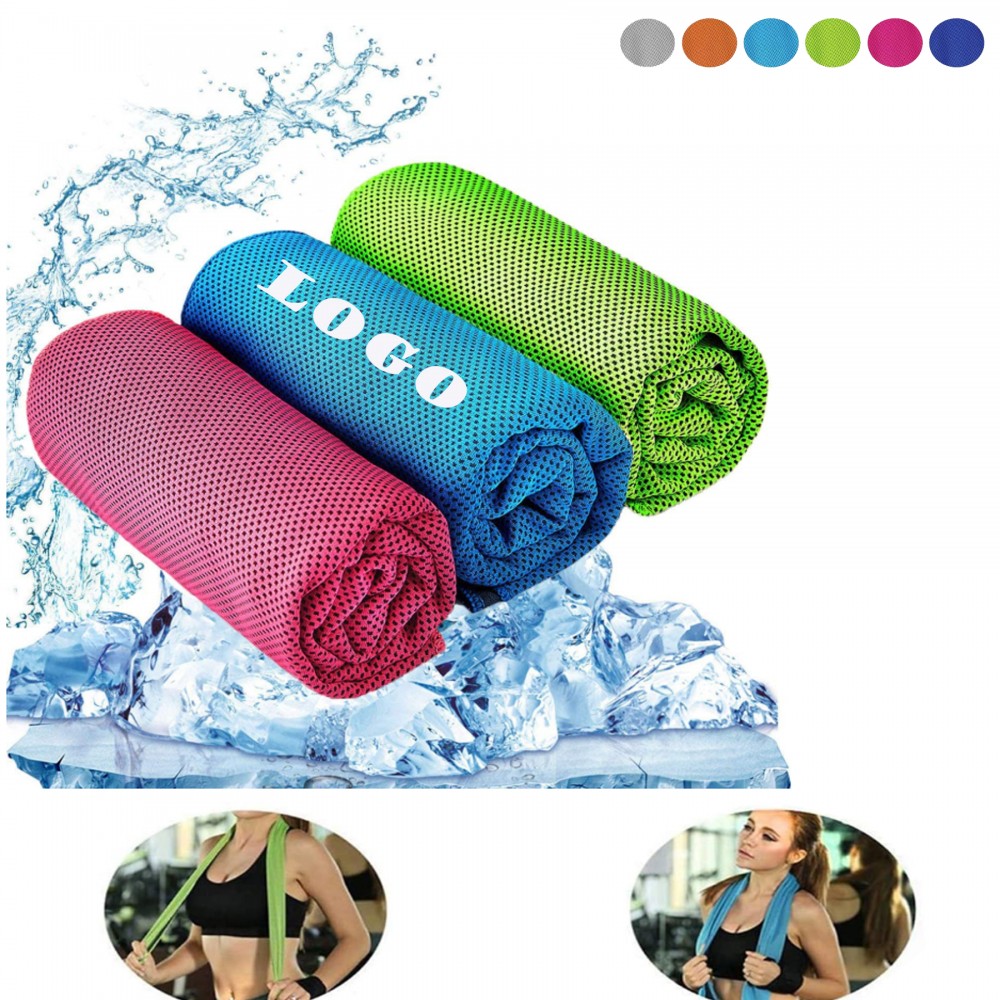 Cooling Sport Towel/ Microfiber Towel Custom Imprinted Cooling Sport Towel/ Microfiber Towel Custom Imprinted