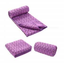 Yoga Towel With Pvc Dots Custom Imprinted