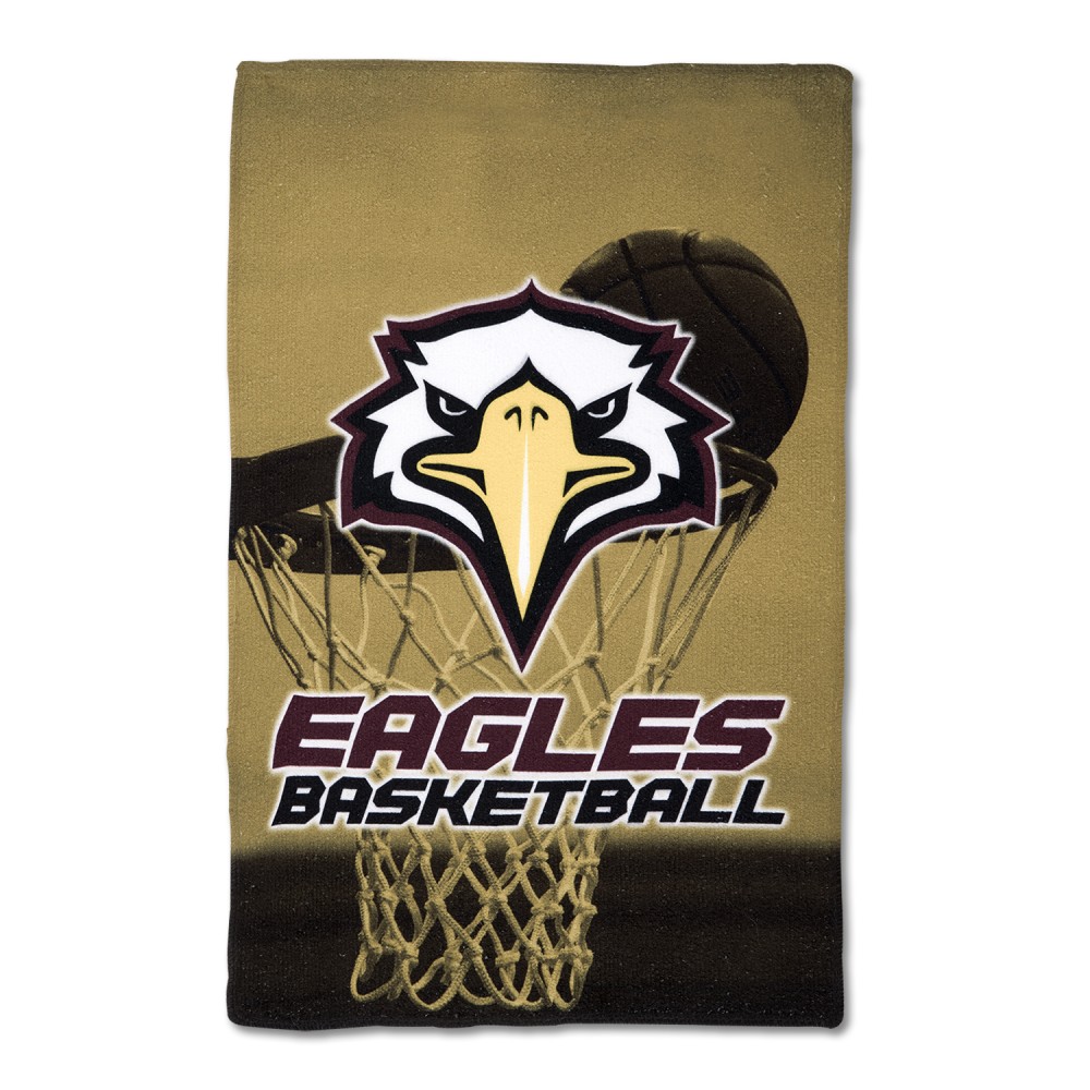 Custom Embroidered 100% Polyester Rally Towel 11x18