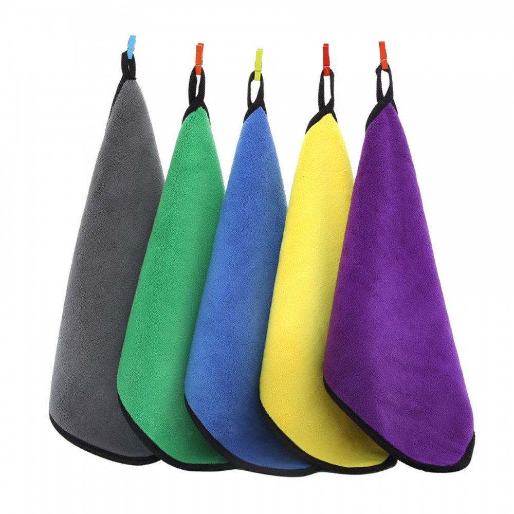 Double Face Colors Cleaning Cloth Custom Imprinted Double Face Colors Cleaning Cloth Custom Imprinted