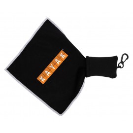 Logo Branded Microfiber Towel With Neoprene Pouch