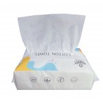 Portable Travel Size Disposable Nonwoven Cleaning Tissue Facial Tissue Custom Embroidered