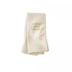 Continued Tipsy Towel (Natural Canvas) Custom Embroidered