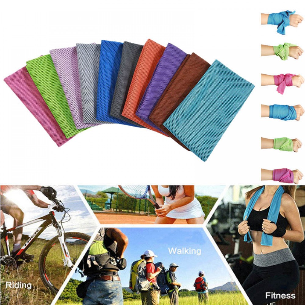 Sport Cold Cooling Towel Custom Imprinted Sport Cold Cooling Towel Custom Imprinted