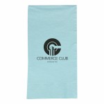 Custom Embroidered Pastel Blue 3 Ply Paper Guest Towels