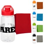 18 oz. Easy Pour Fitness Bottle Custom Embroidered