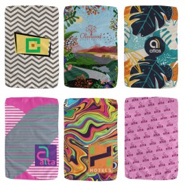 Affordable Microfiber Rally Towel Logo Branded