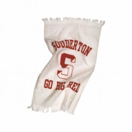 Velour Fringed Rally Towel (11"x18") Custom Imprinted