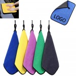 Custom Embroidered Microfiber Car Cleaning Towel