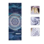 Custom Embroidered Microfiber Yoga Mat Towel