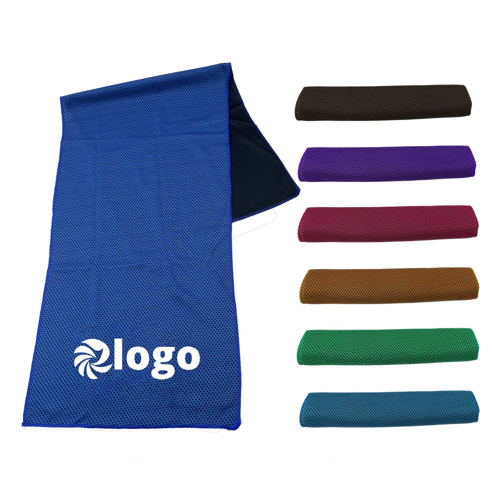 Custom Imprinted Quick Drying Cooling Ice Towel Custom Imprinted Quick Drying Cooling Ice Towel