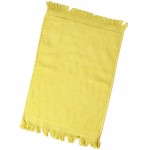 Logo Branded Q-Tees Fringed Fingertip Towel (Embroidery)