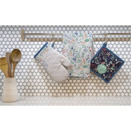 Full Color Kitchen Set (Pot Holder, Oven Mitt, Kitchen Towel) Custom Embroidered