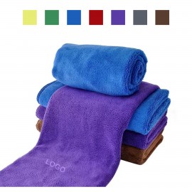 Microfiber Drying Towel For Car Custom Imprinted