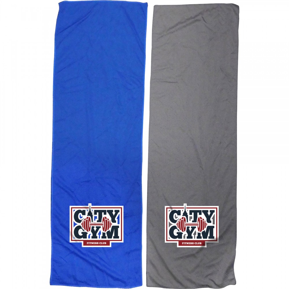 Custom Imprinted Krienes Cooling Towel Custom Imprinted Krienes Cooling Towel