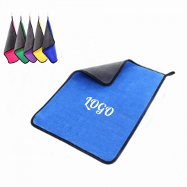 Microfiber Car Cleaning Towel Logo Branded