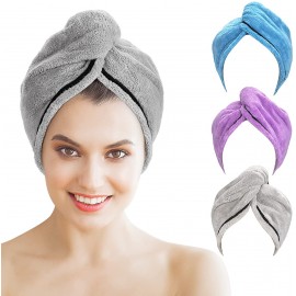 Custom Microfiber Hair Fast DryingTowel  Custom Microfiber Hair Fast DryingTowel