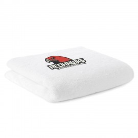Custom Imprinted Athlete Flat Hem Sport Towel