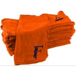 Logo Branded Shop Towel --Orange--14x14 (Imprint Included)