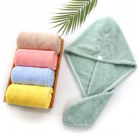 Customized Dry Towel Hair Cap