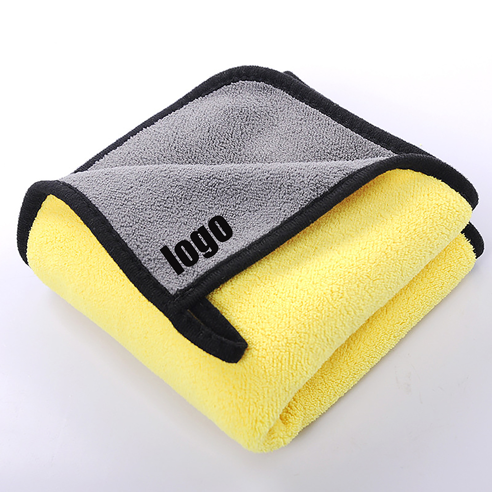 Custom Embroidered Micro-fiber Plush Car Drying Towel