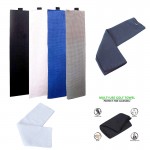 Custom Imprinted Waffle Microfiber Golf Towel