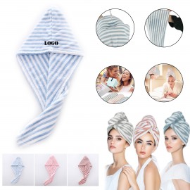 Custom Embroidered Hair Towel Wrap for Women