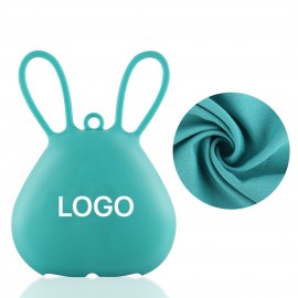 Logo Branded Cooling Towel With Hanging Case